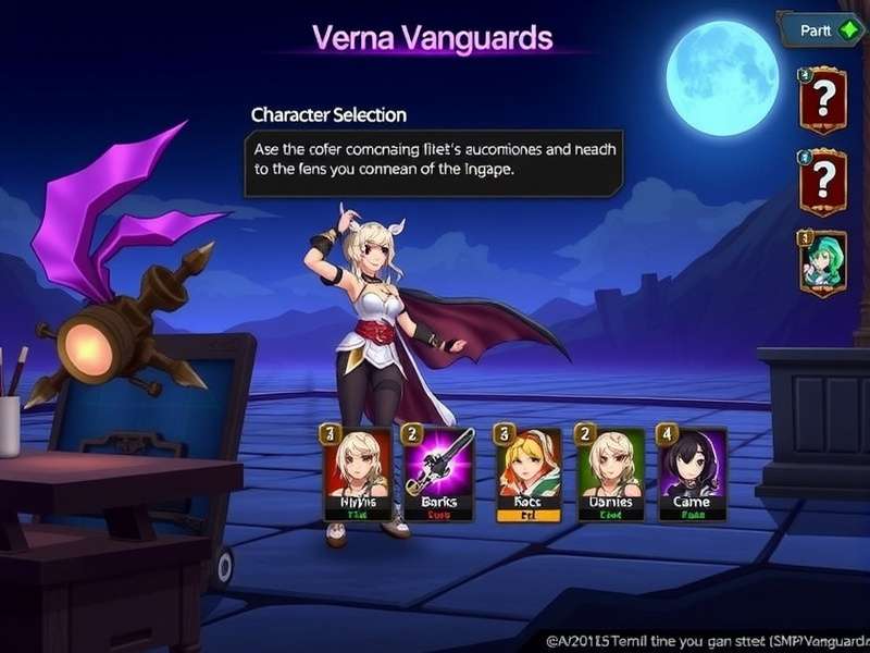 Verna Vanguards Game Screenshot